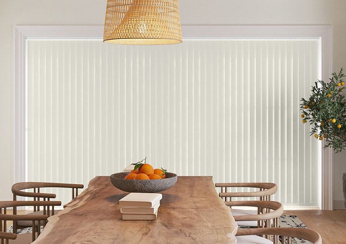 Trinity (FR Blackout), Cashmere - Vertical Blind - Image 6